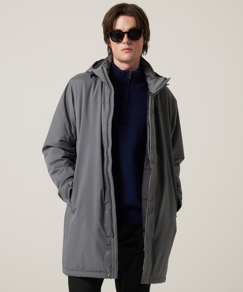 Eddie Bauer(エディーバウアー)の「メインステイ インサレーレッド トレンチ(トレンチコート・メンズ・ブラック/グレー・M/XXL/XL/L/S)」の2枚目の写真