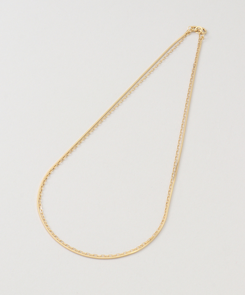 plage(プラージュ)の「《六本木店・WEB限定》MARIHA / マリハ Silent Rain DOUBLE NECKLACE ネックレス 40(ネックレス・レディース・ゴールド・FREE)」の9枚目の写真