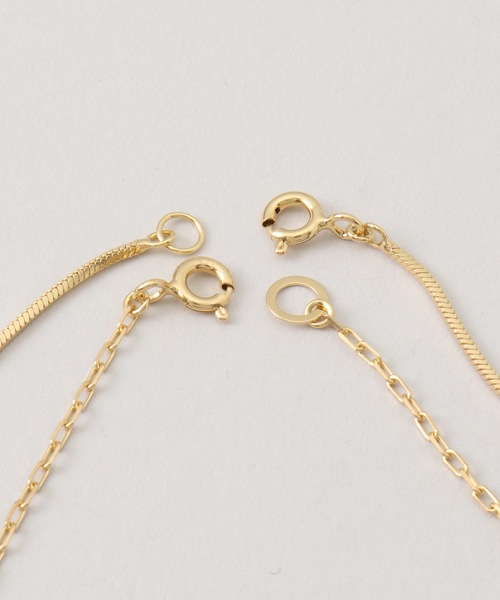 plage(プラージュ)の「《六本木店・WEB限定》MARIHA / マリハ Silent Rain DOUBLE NECKLACE ネックレス 40(ネックレス・レディース・ゴールド・FREE)」の7枚目の写真