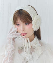 kaorinomori（カオリノモリ）の「kaorinomori×かきぶちももの ローサヘアバンド / カオリノモリ（ヘアバンド）」