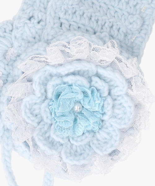 kaorinomori（カオリノモリ）の「kaorinomori×かきぶちももの ローサヘアバンド / カオリノモリ（ヘアバンド・レディース・ホワイト/ライトブルー・FREE）」の15枚目の写真