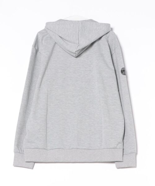 PARIS SAINT-GERMAIN（パリサンジェルマン）の「PSG_テックフリース・EMB LOGO-ＺIPパーカー（パーカー・メンズ・ブラック/グレー・M/L/XL）」の3枚目の写真