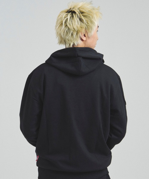 PARIS SAINT-GERMAIN（パリサンジェルマン）の「PSG_テックフリース・EMB LOGO-ＺIPパーカー（パーカー・メンズ・ブラック/グレー・M/L/XL）」の11枚目の写真