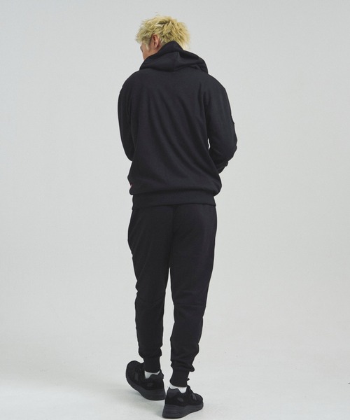 PARIS SAINT-GERMAIN（パリサンジェルマン）の「PSG_テックフリース・EMB LOGO-ＺIPパーカー（パーカー・メンズ・ブラック/グレー・M/L/XL）」の21枚目の写真