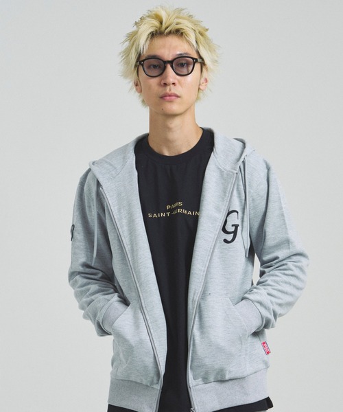 PSG_テックフリース・EMB LOGO-ZIPパーカー（パーカー）｜PARIS SAINT