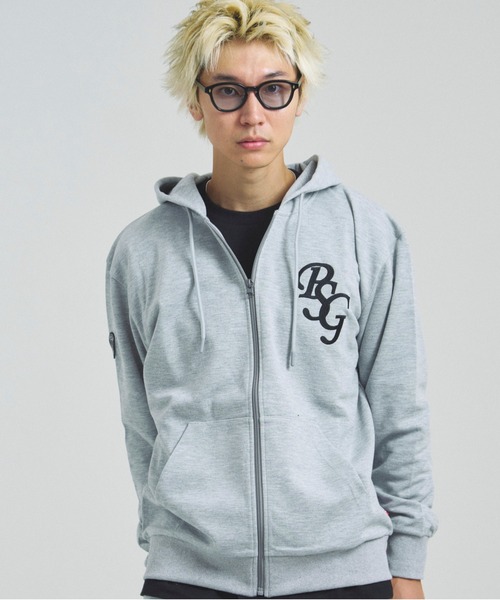 PARIS SAINT-GERMAIN（パリサンジェルマン）の「PSG_テックフリース・EMB LOGO-ＺIPパーカー（パーカー・メンズ・ブラック/グレー・M/L/XL）」の22枚目の写真