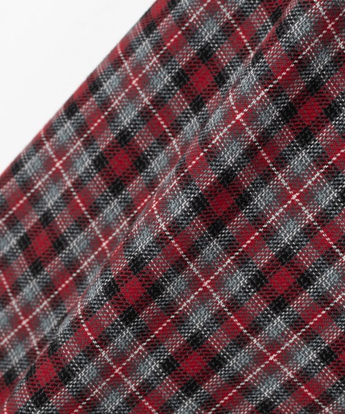 LAD MUSICIAN（ラッドミュージシャン）の「RAYON CHECK BIG SHIRT（シャツ/ブラウス・メンズ・レッド・42/44/46）」の3枚目の写真