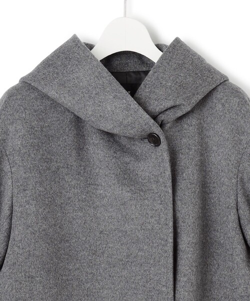 23区　ウールカシミヤビーバーフーデットコート 23区｜ウールカシミヤビーバー フーデット コート | Rakuten Fashion