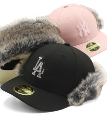 NEW ERA（ニューエラ）の「ニューエラキャップ 59FIFTYロープロファイルフリップダウン ラインストーンMLB ONSPOTZ別注（キャップ・レディース）」