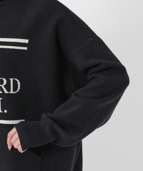 セール】BARNYARDSTORM / ロゴ入りフーディーニット / ハンド