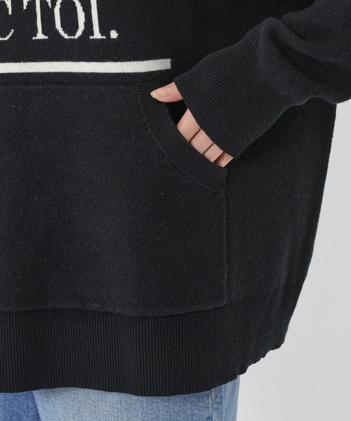 セール】BARNYARDSTORM / ロゴ入りフーディーニット / ハンド