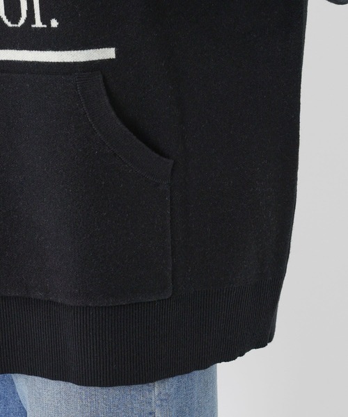 セール】BARNYARDSTORM / ロゴ入りフーディーニット / ハンド