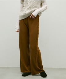 Lutim by u | Side lace knit pants / サイドレースニットパンツ(その他パンツ)