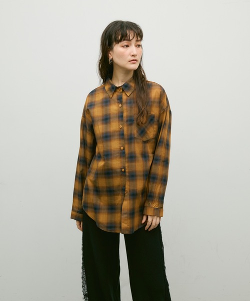 Lutim by u（ルチバイユー）の「Side lace knit pants / サイドレースニットパンツ（その他パンツ・レディース・ブラック/ブラウン・FREE）」の6枚目の写真