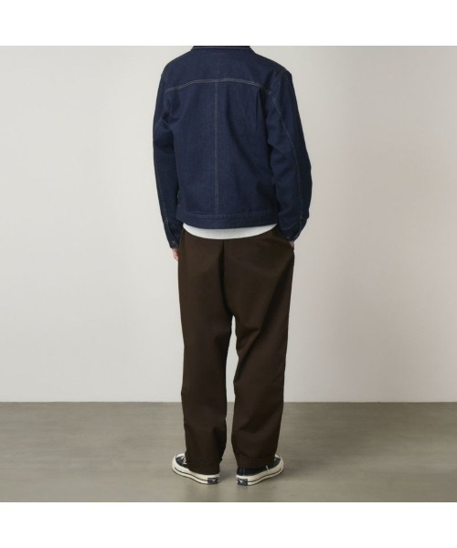 Kinetics(キネティクス)の「Gramicci T/C TWILL TUCK TAPERD PANT(グラミチ TC ツイルタックテーパードパンツ)(チノパンツ・メンズ・ブラック/ブラウン系・SMALL/MEDIUM/LARGE/X-LARGE)」の12枚目の写真