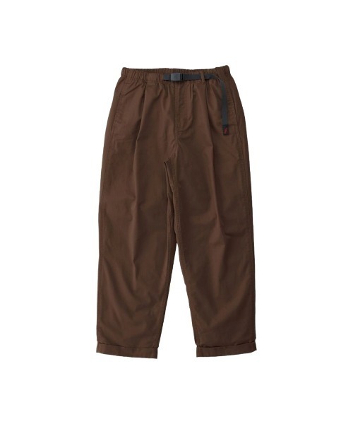 Kinetics(キネティクス)の「Gramicci T/C TWILL TUCK TAPERD PANT(グラミチ TC ツイルタックテーパードパンツ)(チノパンツ・メンズ・ブラック/ブラウン系・SMALL/MEDIUM/LARGE/X-LARGE)」の4枚目の写真
