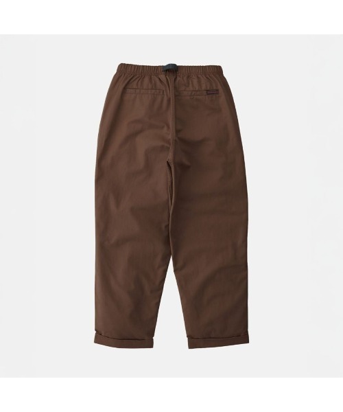Kinetics(キネティクス)の「Gramicci T/C TWILL TUCK TAPERD PANT(グラミチ TC ツイルタックテーパードパンツ)(チノパンツ・メンズ・ブラック/ブラウン系・SMALL/MEDIUM/LARGE/X-LARGE)」の5枚目の写真