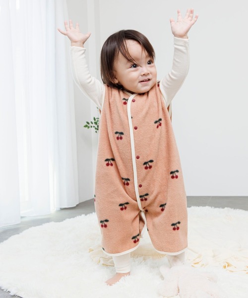 RIO（リオ）の「スリーパー（ベビーパジャマ/スリーパー・キッズ・ピンク系その他/ベージュ系その他・S/M/L）」の17枚目の写真