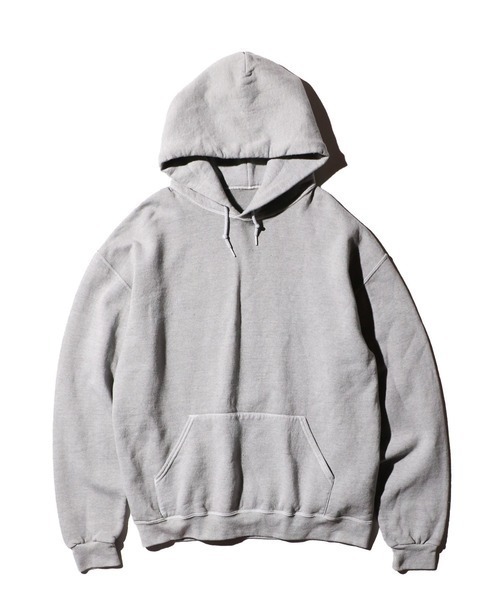 JERZEES（ジャージーズ）の「JERZEES / ジャージーズ PIGMENT DYE PULL OVER HOODIE ピグメントダイ（パーカー・メンズ・グリーン/ライトグリーン/モカ/ブラック/グレー/レッド・LARGE/X-LARGE/MEDIUM）」の3枚目の写真