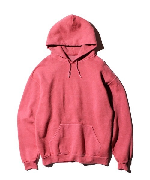 JERZEES（ジャージーズ）の「JERZEES / ジャージーズ PIGMENT DYE PULL OVER HOODIE ピグメントダイ（パーカー・メンズ・グリーン/ライトグリーン/モカ/ブラック/グレー/レッド・LARGE/X-LARGE/MEDIUM）」の6枚目の写真