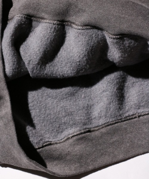 JERZEES（ジャージーズ）の「JERZEES / ジャージーズ PIGMENT DYE PULL OVER HOODIE ピグメントダイ（パーカー・メンズ・グリーン/ライトグリーン/モカ/ブラック/グレー/レッド・LARGE/X-LARGE/MEDIUM）」の10枚目の写真