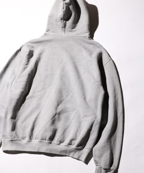 JERZEES（ジャージーズ）の「JERZEES / ジャージーズ PIGMENT DYE PULL OVER HOODIE ピグメントダイ（パーカー・メンズ・グリーン/ライトグリーン/モカ/ブラック/グレー/レッド・LARGE/X-LARGE/MEDIUM）」の16枚目の写真