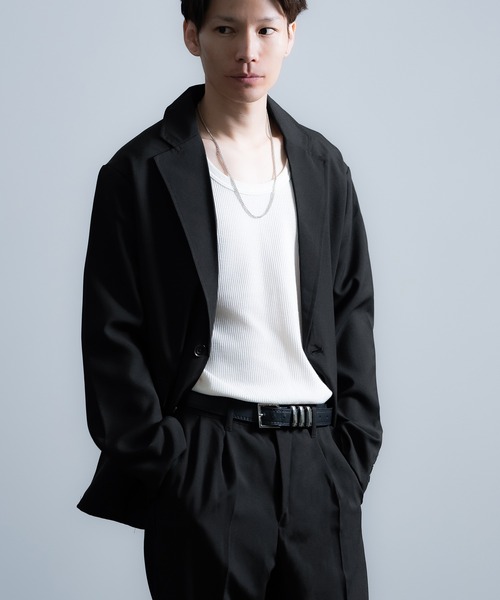 セール】ポリオックス テーラードジャケット＆スラック セットアップ