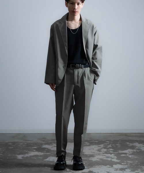 improves（インプローブス）の「ポリオックス テーラードジャケット＆スラック セットアップ（セットアップ・メンズ・ブラック/スモークグレー・X-LARGE/LARGE/MEDIUM）」の10枚目の写真