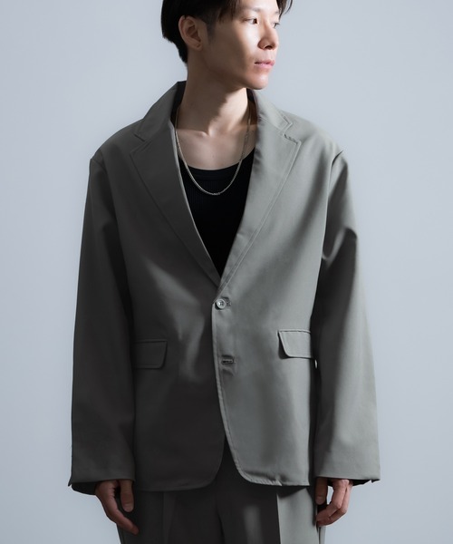 improves（インプローブス）の「ポリオックス テーラードジャケット＆スラック セットアップ（セットアップ・メンズ・ブラック/スモークグレー・X-LARGE/LARGE/MEDIUM）」の12枚目の写真