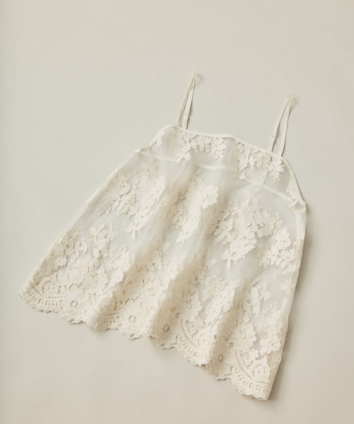 Curensology（カレンソロジー）の「Curensology(カレンソロジー)/ハイゲージレースニットプルオーバー（ニット/セーター・レディース・ホワイト系その他/ブラック/グレー/グレイッシュベージュ・FREE）」の16枚目の写真