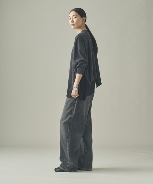 Curensology(カレンソロジー)/ハイゲージレースニットプルオーバー