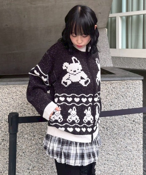 Candy Stripper（キャンディストリッパー）の「BALLOON WRAP SKIRT ベルト（スカート・レディース・グレー/レッド・FREE）」の14枚目の写真