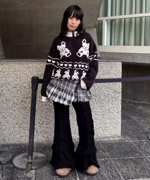 Candy Stripper（キャンディストリッパー）の「BALLOON WRAP SKIRT ベルト（スカート・レディース・グレー/レッド・FREE）」の16枚目の写真