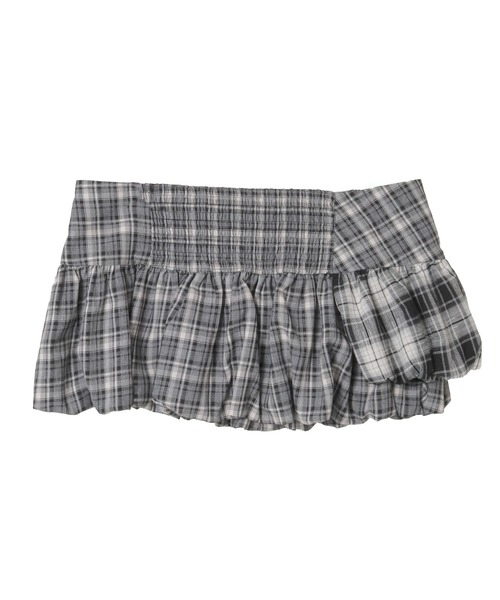 Candy Stripper（キャンディストリッパー）の「BALLOON WRAP SKIRT ベルト（スカート・レディース・グレー/レッド・FREE）」の19枚目の写真