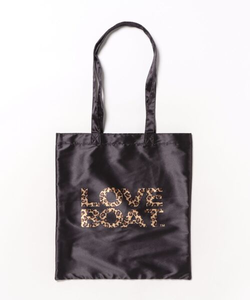 LOVE BOAT(ラブ・ボート)の「LOVEBOAT サテントート(トートバッグ・レディース・シルバー/ブラック・FREE)」の9枚目の写真