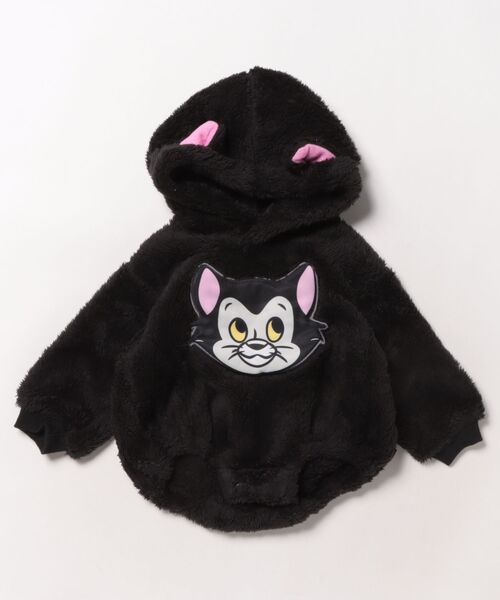 Disney(ディズニー)の「ディズニー なりきるぽってりボアロンパース 0911B(ロンパース・キッズ・ブラック/オレンジ/ホワイト・70-80cm)」の8枚目の写真