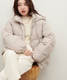 natural couture(ナチュラルクチュール)のフード中綿ジャケット(ダウンジャケット/コート)