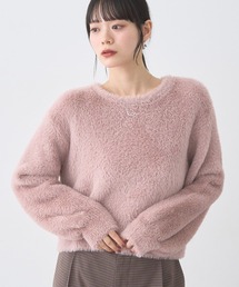 earth music&ecology | Ｗフェイスシャギープルオーバー(ニット/セーター)