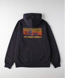 Levi's | 【Levi's】プリントスウェットパーカー (フーディ/バックプリント/ヴィンテージ/フロントロゴ/丈夫/デイリー)(パーカー)