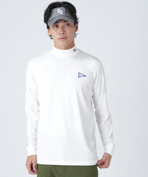 パーリーゲイツBEATRIX COOLナイロンベア天竺 長袖ハイネックカットソー パーリーゲイツBEATRIX COOLナイロンベア天竺 長袖ハイネック