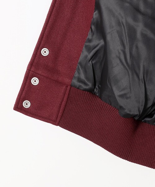 SKOOKUM（スクーカム）の「SKOOKUM: ワッペン 刺繍 ベースボール ブルゾン（その他アウター・レディース・ネイビー/ワイン・ONE SIZE）」の8枚目の写真