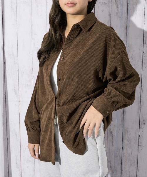 セール】《ゆるシルエット×季節感素材》レディース コーデュロイ