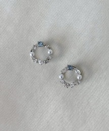 Garland of Dew（ガーランドオブデュウ）の「パールミックスキュービックサークルイヤリング（イヤリング）」