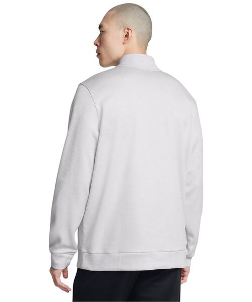 UNDER ARMOUR(アンダーアーマー)の「UAアーマーフリース ツイスト 1/4ジップ シャツ(トレーニング/メンズ)(スウェット・メンズ・グレー・M/XL/L/2XL/3XL/S)」の2枚目の写真