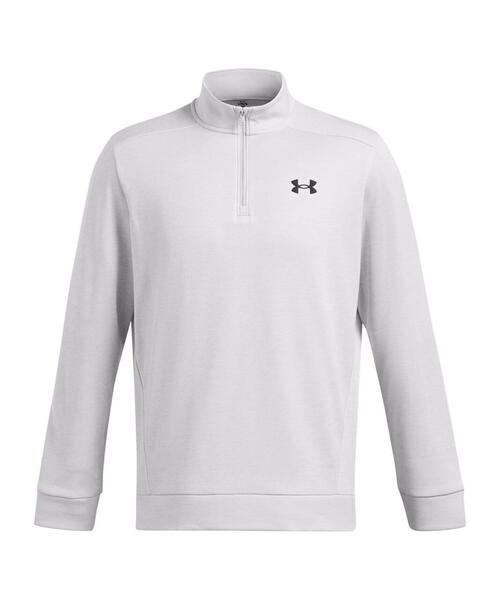 UNDER ARMOUR(アンダーアーマー)の「UAアーマーフリース ツイスト 1/4ジップ シャツ(トレーニング/メンズ)(スウェット・メンズ・グレー・M/XL/L/2XL/3XL/S)」の3枚目の写真