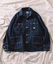 Lee(リー)のLee × FREAK'S STORE/リー 別注 LOCO JACKET/別注 ロコ デニムジャケット カバーオール(デニムジャケット)