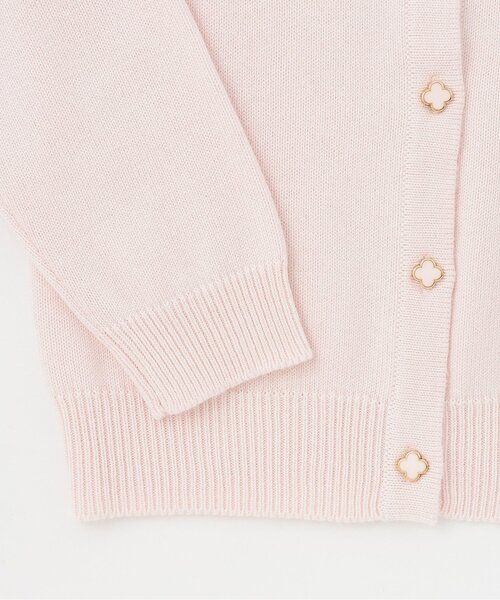kate spade new york kids(ケイトスペードニューヨーク)の「フェイクファーティペットつきカーディガン(カーディガン/ボレロ・キッズ・グレー/ピンク・S(110-120cm)/M(130-140cm)/L(150-160cm)/90-100cm)」の7枚目の写真