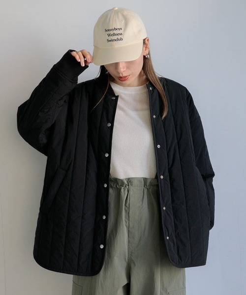 SONNYLABEL ブラックキルティングブルゾン URBAN RESEARCH Sonny Label（アーバンリサーチサニーレーベル）の