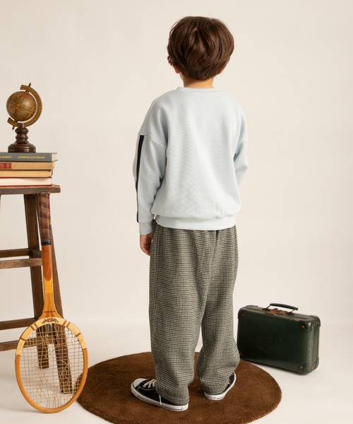 FILA（フィラ）の「【FILA/フィラ別注】ロゴトレーナー（スウェット・キッズ・サックスブルー/アイボリー・130/120/140/110/100/150）」の10枚目の写真