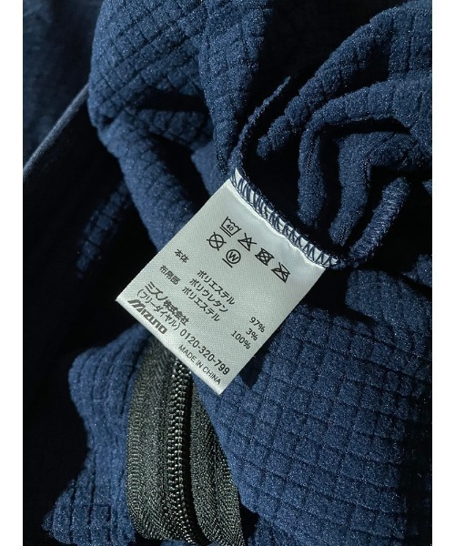 MIZUNO(ミズノ )の「MIZUNO (ミズノ) 裏ブロックフリース スタンド フルジップ トラックジャケット(その他アウター・メンズ・ネイビー/ブラック/グレー・3L/4L/5L)」の19枚目の写真